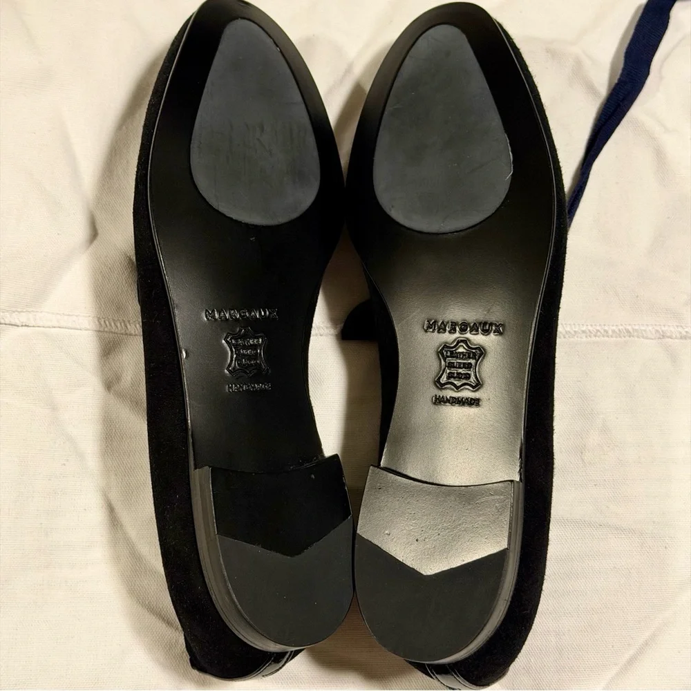 NWOT Margaux ‘The Loafer’ in Black Suede Size 5.5 Narrow Width